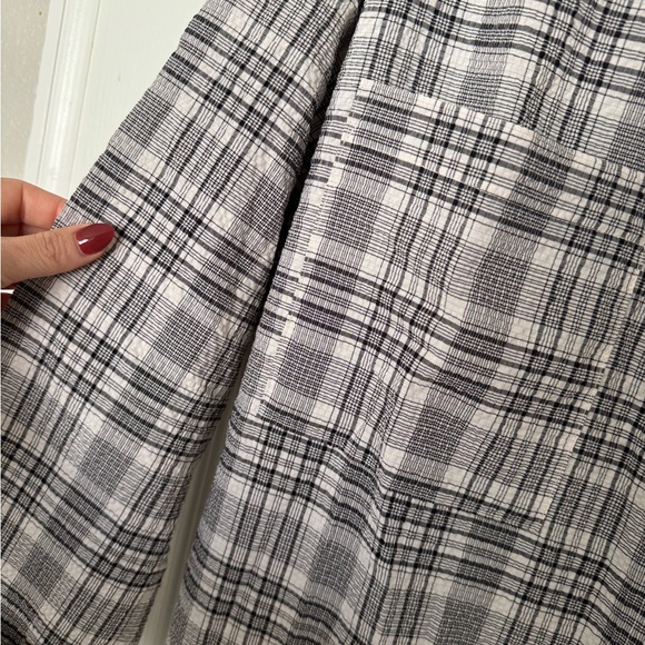 Show Me Your Mumu Black + White Plain Shacket Size Small - Picture 3 of 3
